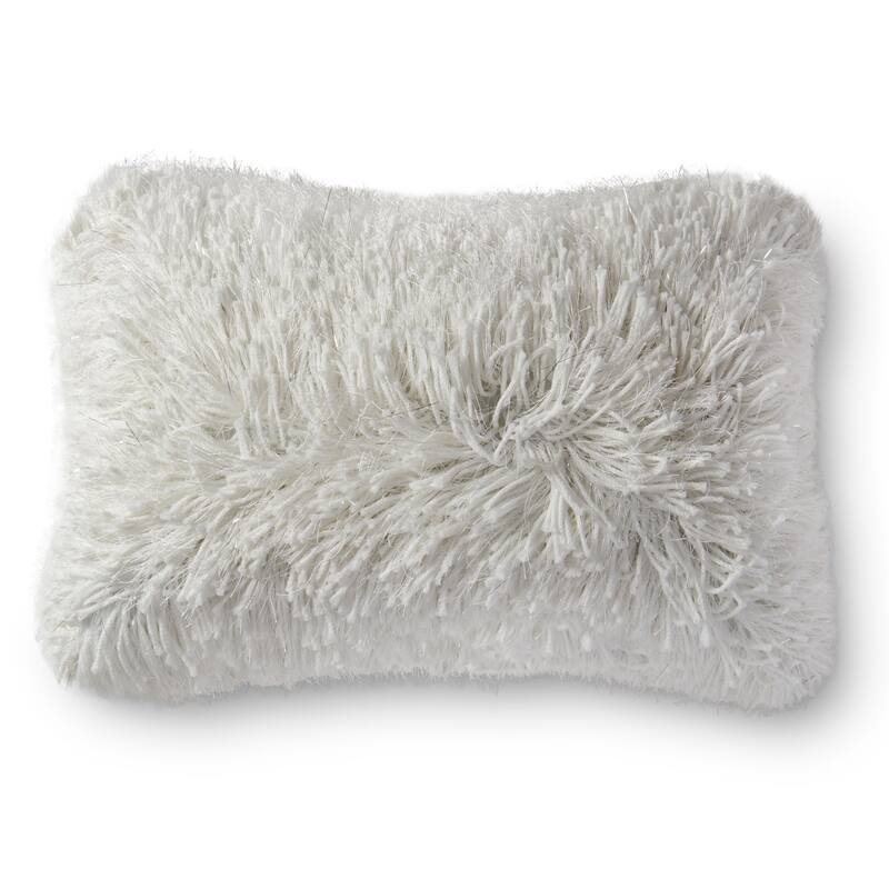 Shag Solid Shimmer 13 x 21 Pillow Cover