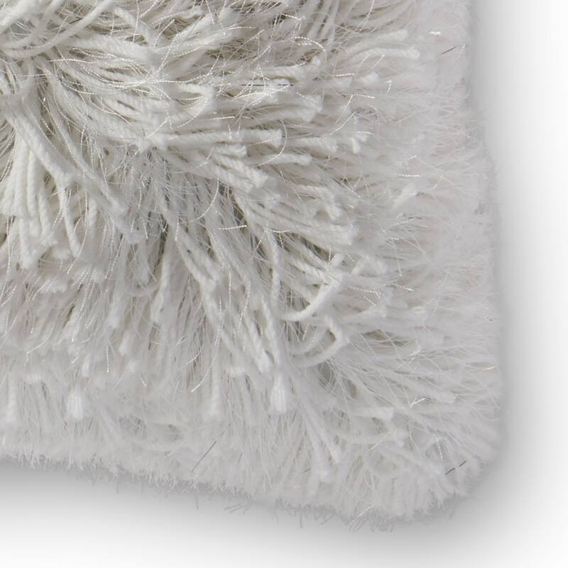 Shag Solid Shimmer 13 x 21 Pillow Cover