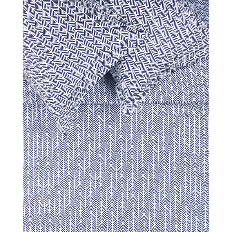 Printed Design Cotton Collection 400 Thread Count Blue Arrow Duvet Set