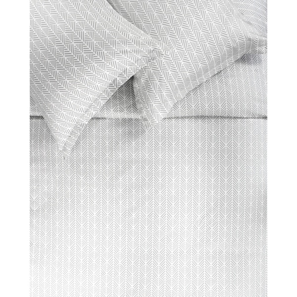 Printed Design Cotton Collection 400 Thread Count Grey Arrow Duvet Set. Opens flyout.