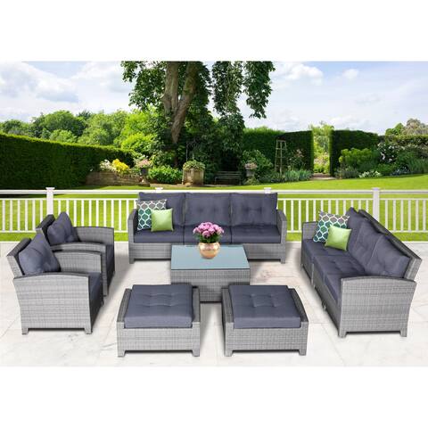 Stamford 11 Pieace Olefin Conversation Set