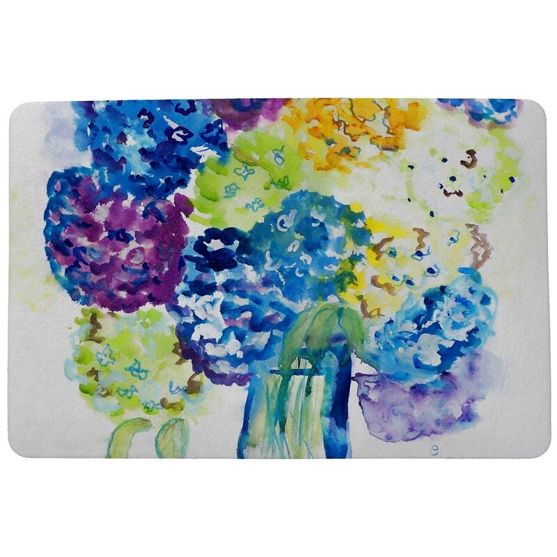 Betsy's Hydrangea Door Mat 18x26