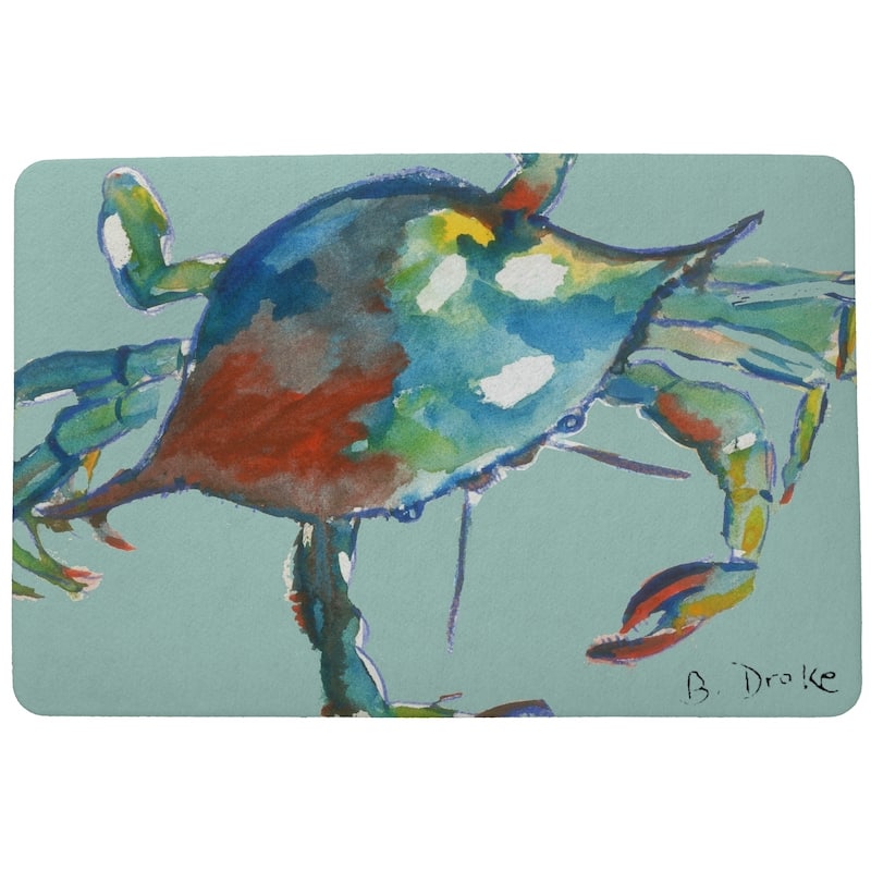 Betsy's Crab Door Mat 18x26