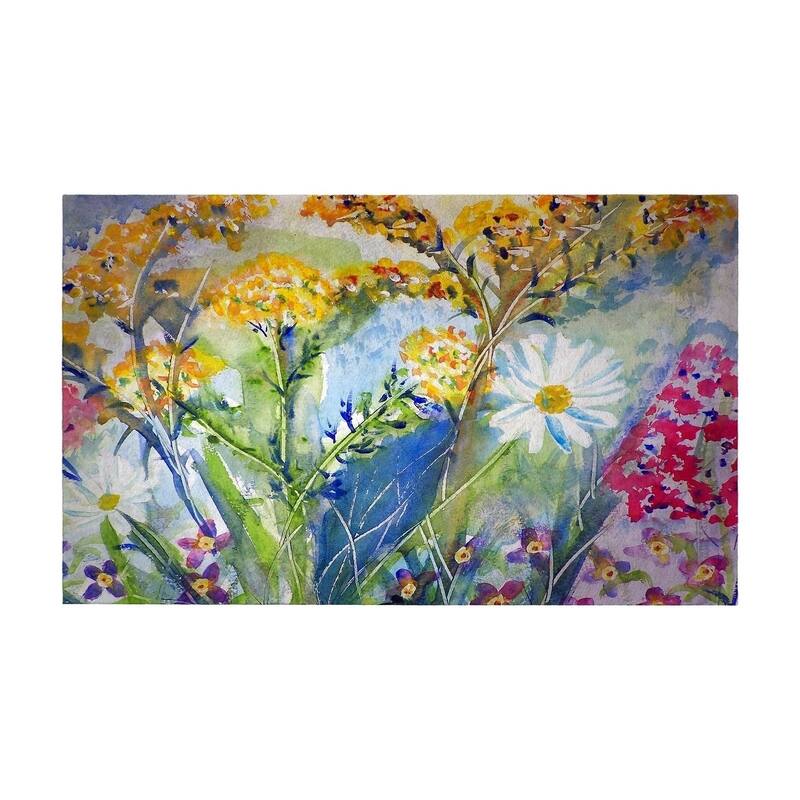 Wild Flower Door Mat 30x50