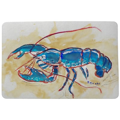 Blue Lobster Door Mat 30x50