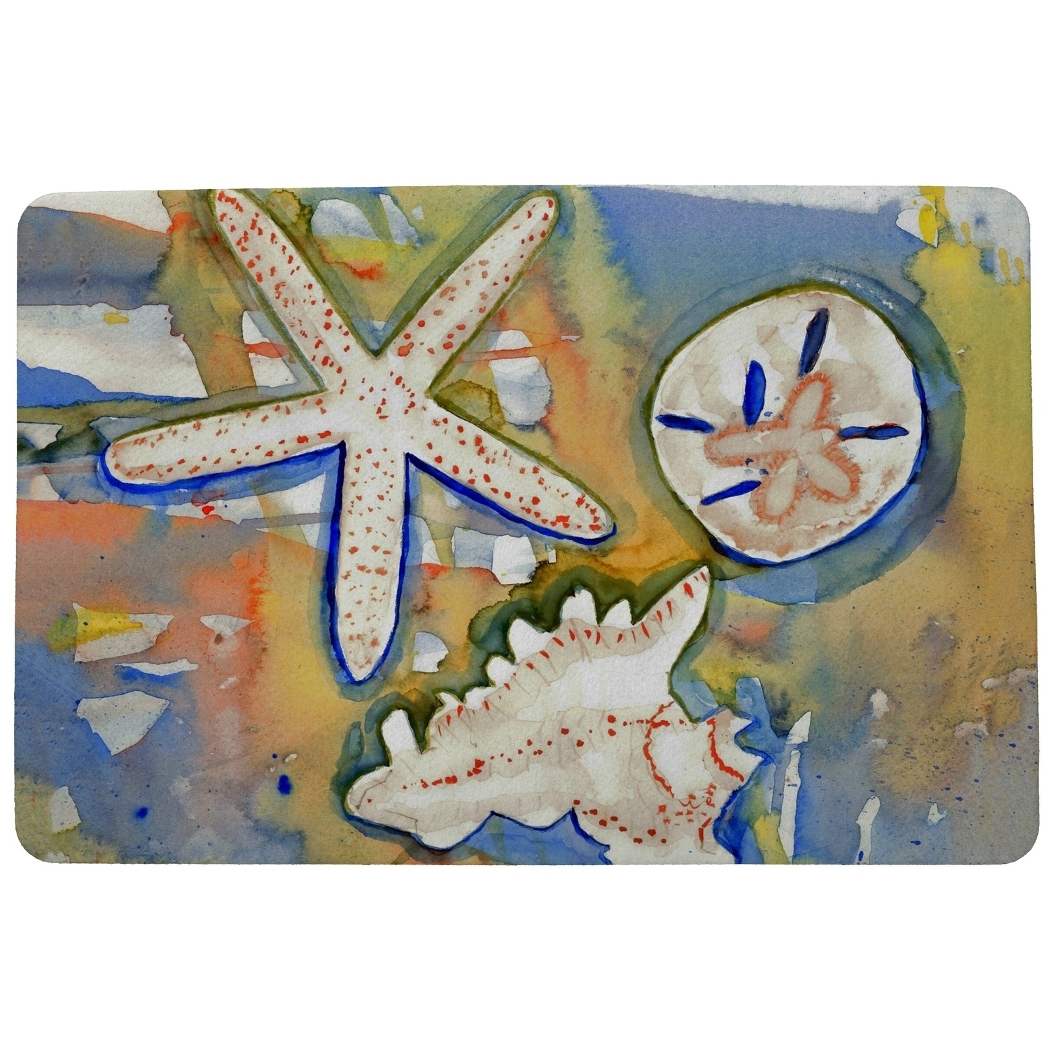 Envelor Home Sand and Starfish Doormat