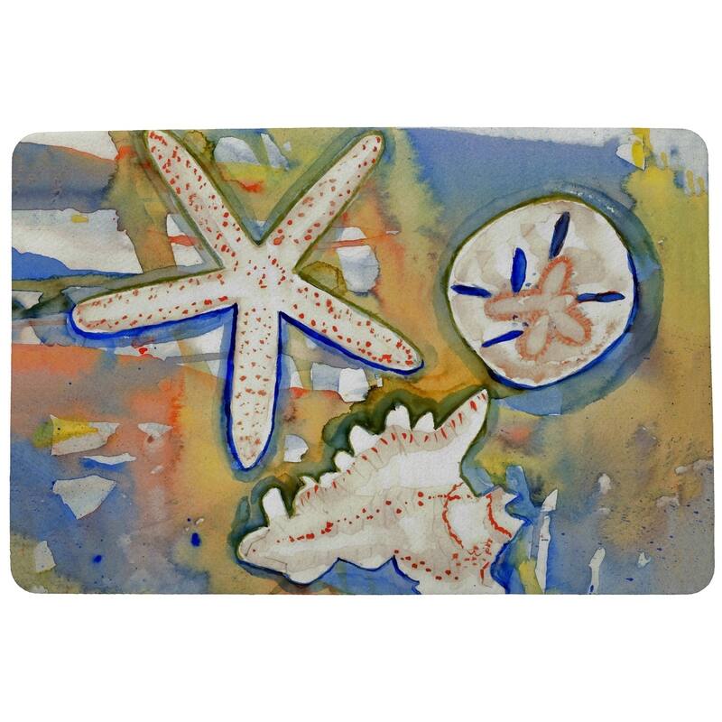 Beach Treasures Door Mat 18x26