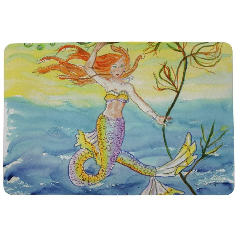 Betsy's Mermaid Door Mat 18x26