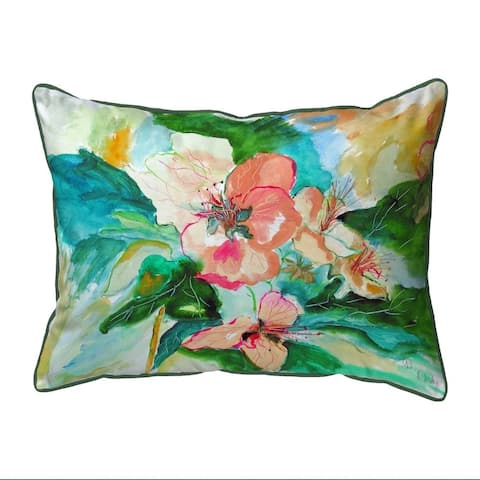 Apple Blossoms Large Indoor/Outdoor Pillow 16x20