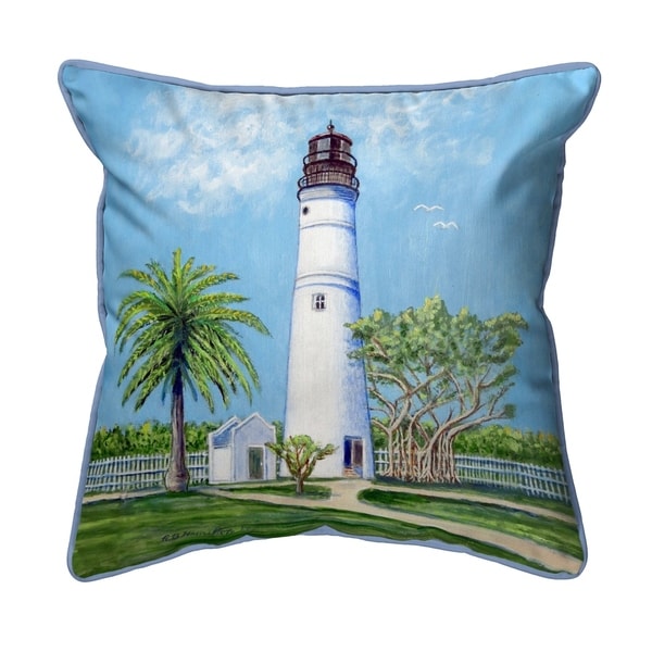 Key West Lighthouse Small Pillow 12x12