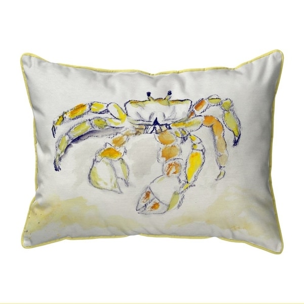 Ghost Crab Small Indoor/Outdoor Pillow 11x14
