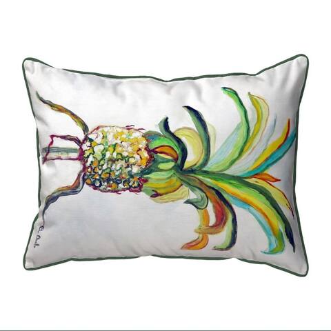 Colorful Pineapple Small Indoor/Outdoor Pillow 11x14