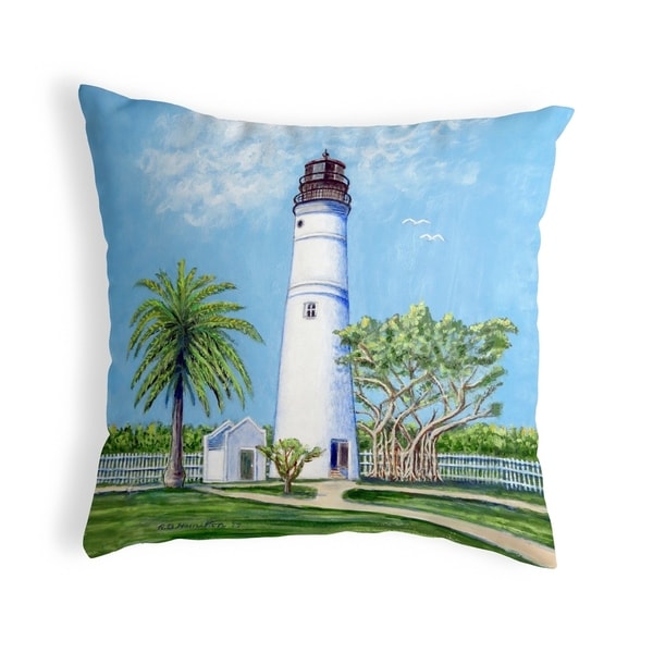 Key West Lighthouse Noncorded Pillow 18x18
