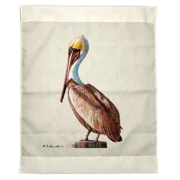 Pelican Outdoor Wall Hanging 24x30