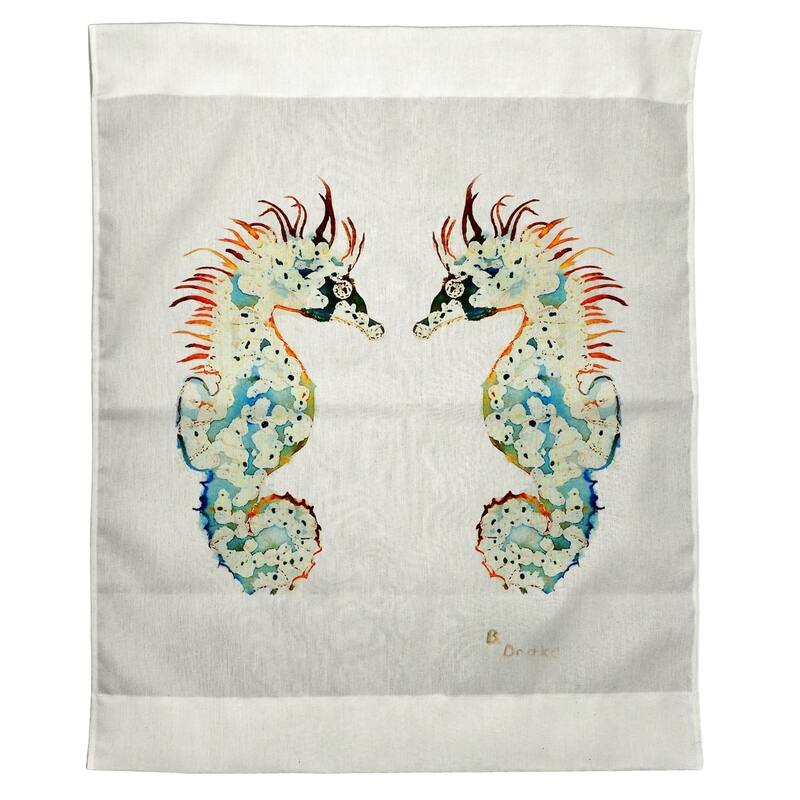 Betsy's Seahorses Outdoor Wall Hanging 24x30 Bed Bath & Beyond 22878921
