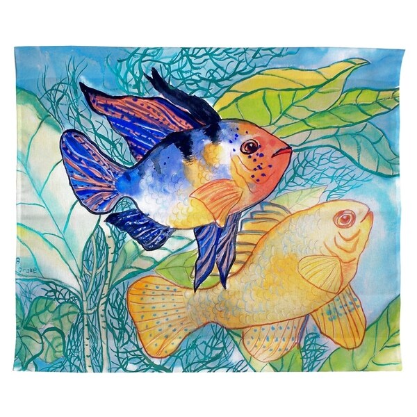 Betsy's Two Fish Outdoor Wall Hanging 24x30