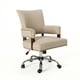preview thumbnail 12 of 12, Bonaparte Traditional Home Office Chair by Christopher Knight Home Wheat