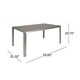 Cape Coral Outdoor Aluminum Picnic Set with Faux Wood Top by Christopher Knight Home - Thumbnail 2