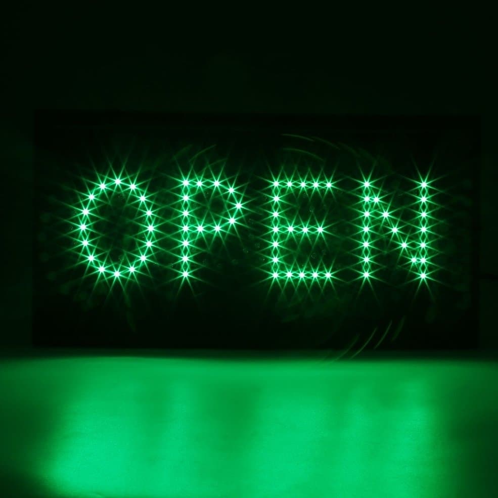 In OpenClosed Store Shop Sign 19x10