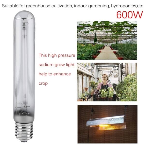 600W Plant Growing Ballast Lamp High Pressure Sodium Grow Light Bulb