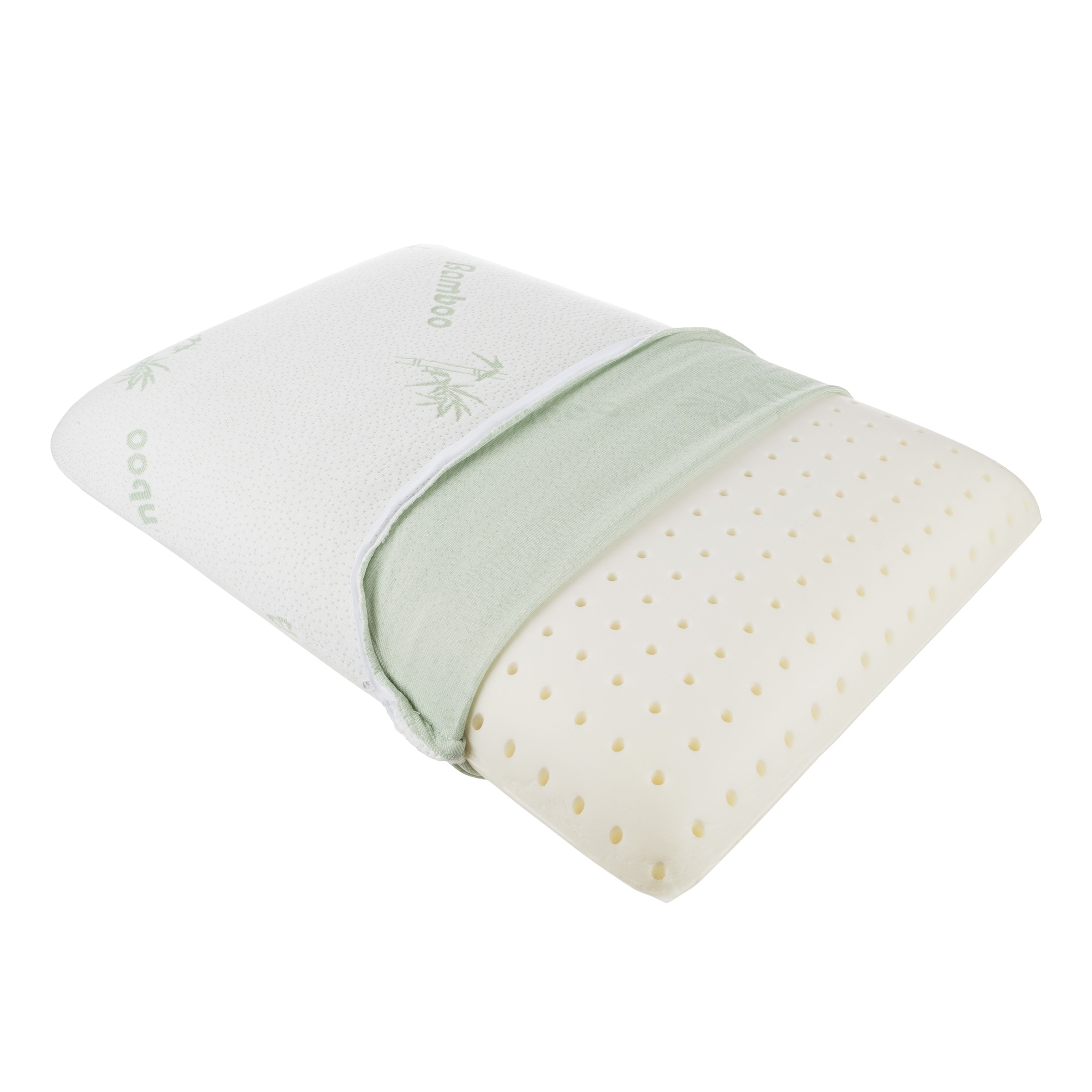 Shop Memory Foam Pillow With Soft Removable Rayon From Bamboo