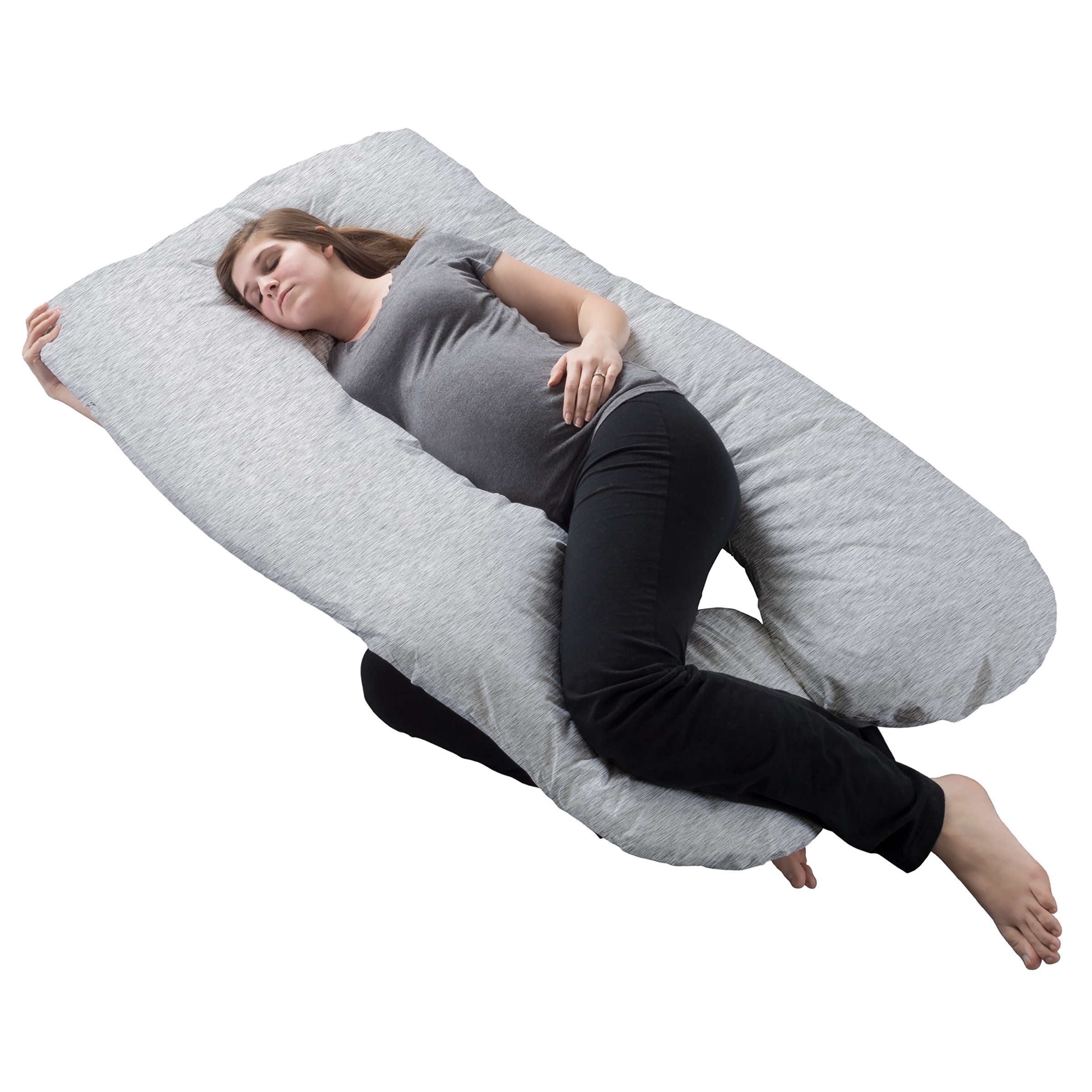 U Shape Contoured Body Pregnancy Nursing Maternity Pillow Cozy