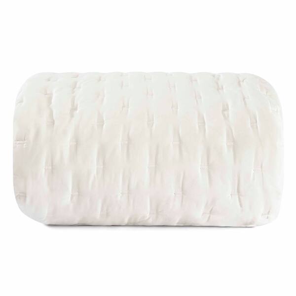 Shop King Size Vera Wang Luster Quilt In White As Is Item Free