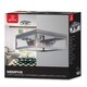 preview thumbnail 5 of 9, Memphis 2-Light Flush Mount Ceiling Light, 4 Clear Glass Panes - 13" L x 13" W x 5.12" H