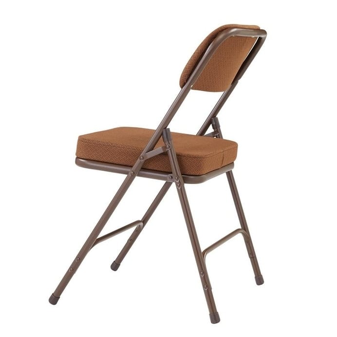 NPS Upholstered Box Seat Folding Chairs (Pack of 2)