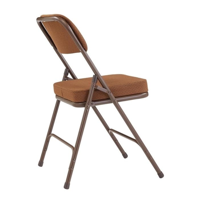 NPS Upholstered Box Seat Folding Chairs (Pack of 2)