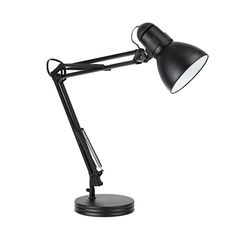 28" Heavy Base Architect Spring Balanced Swing Arm Desk Lamp