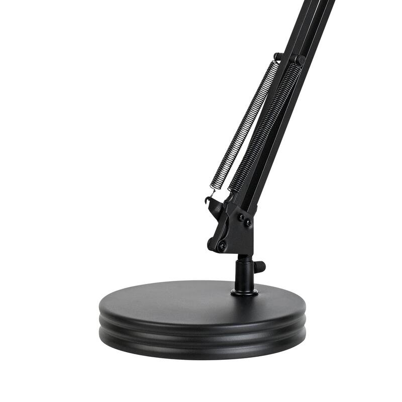 28" Heavy Base Architect Spring Balanced Swing Arm Desk Lamp