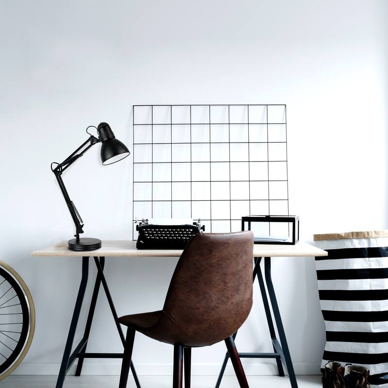28" Heavy Base Architect Spring Balanced Swing Arm Desk Lamp