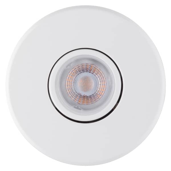 4 Swivel Round Trim Recessed Lighting Kit 20 Pack White 4 Swivel Round Trim Recessed