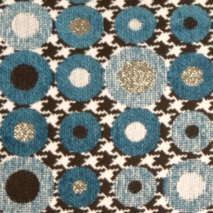 Pillow Decor - Houndstooth Spheres Throw Pillow