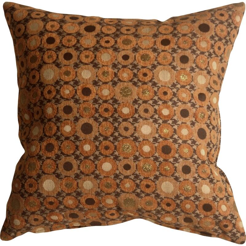 Pillow Decor - Houndstooth Spheres Throw Pillow