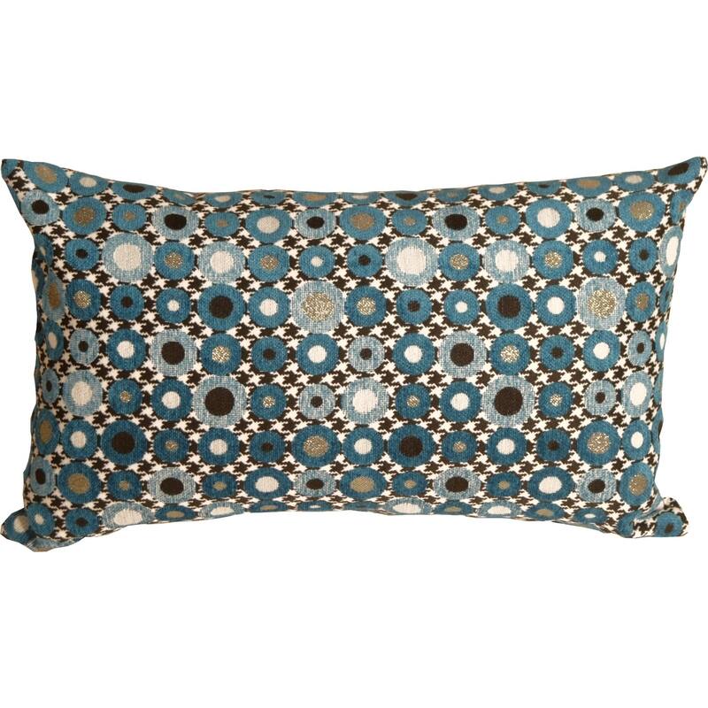 Pillow Decor - Houndstooth Spheres Throw Pillow