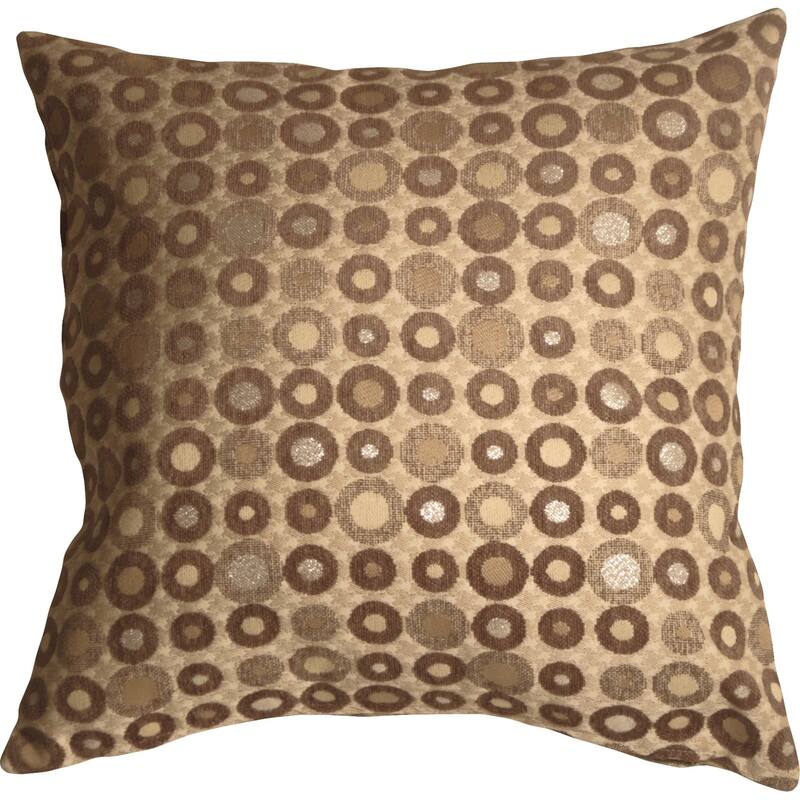Pillow Decor - Houndstooth Spheres Throw Pillow