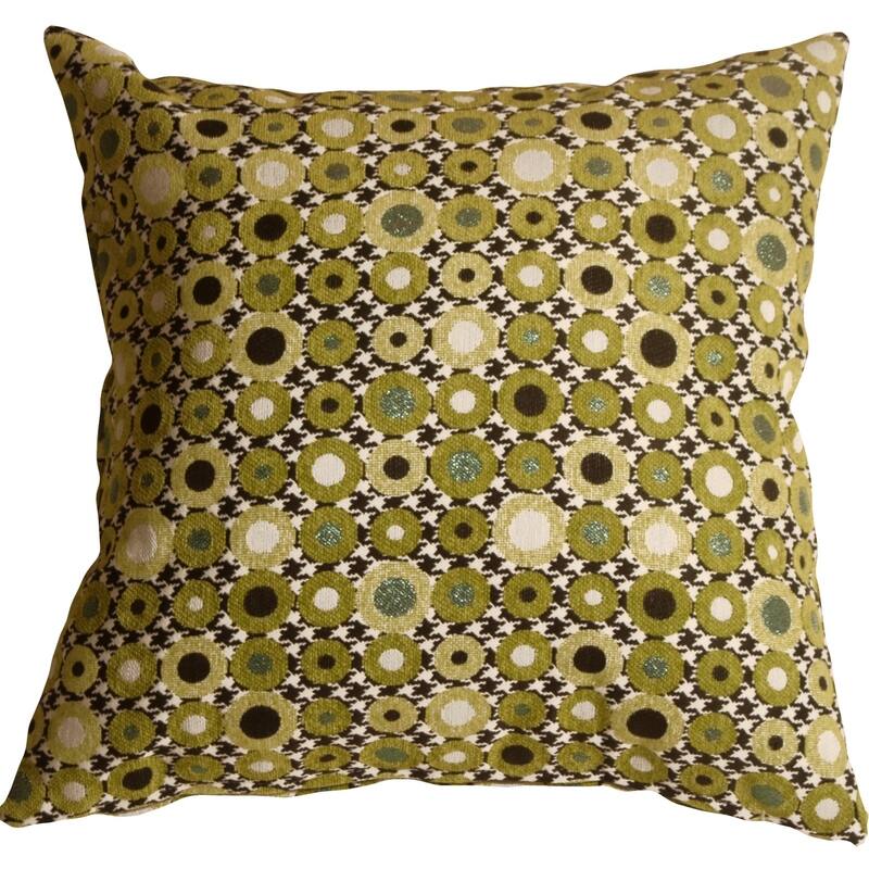 Pillow Decor - Houndstooth Spheres Throw Pillow