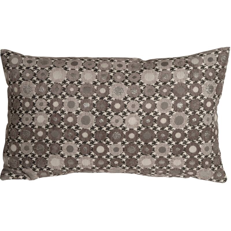 Pillow Decor - Houndstooth Spheres Throw Pillow