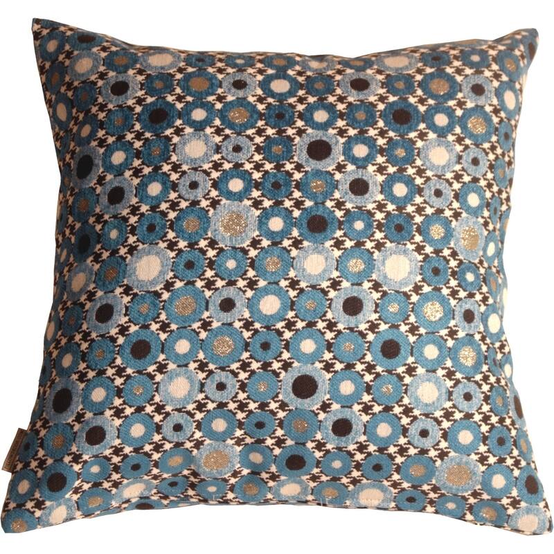 Pillow Decor - Houndstooth Spheres Throw Pillow