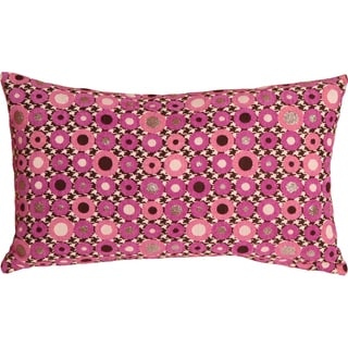 Houndstooth Spheres Throw Pillow Metallic Houndstooth Velvet Pillow