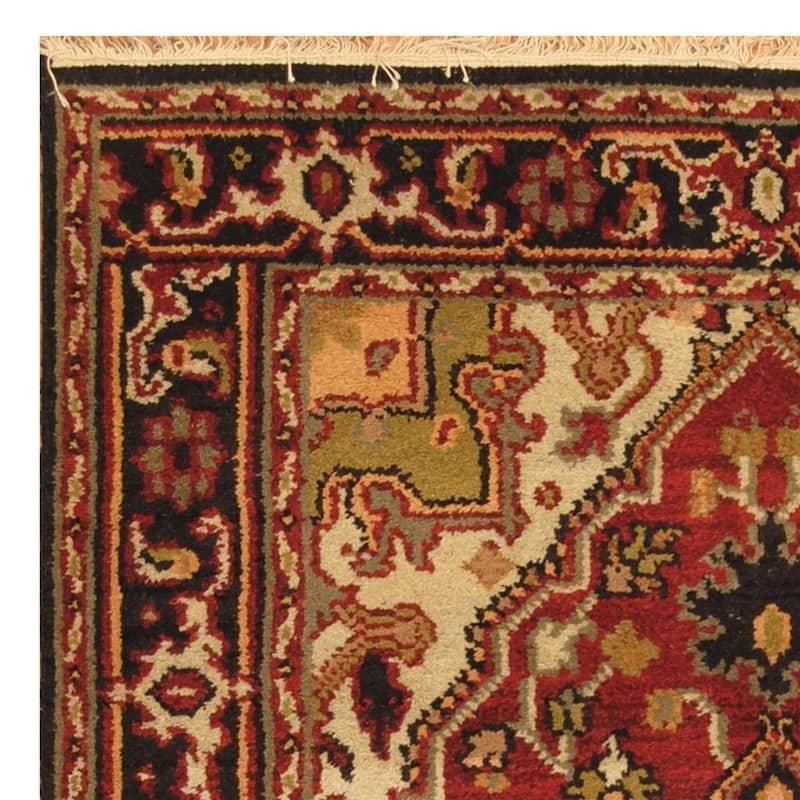 HERAT ORIENTAL Handmade Serapi Wool Rug - 4' x 6'