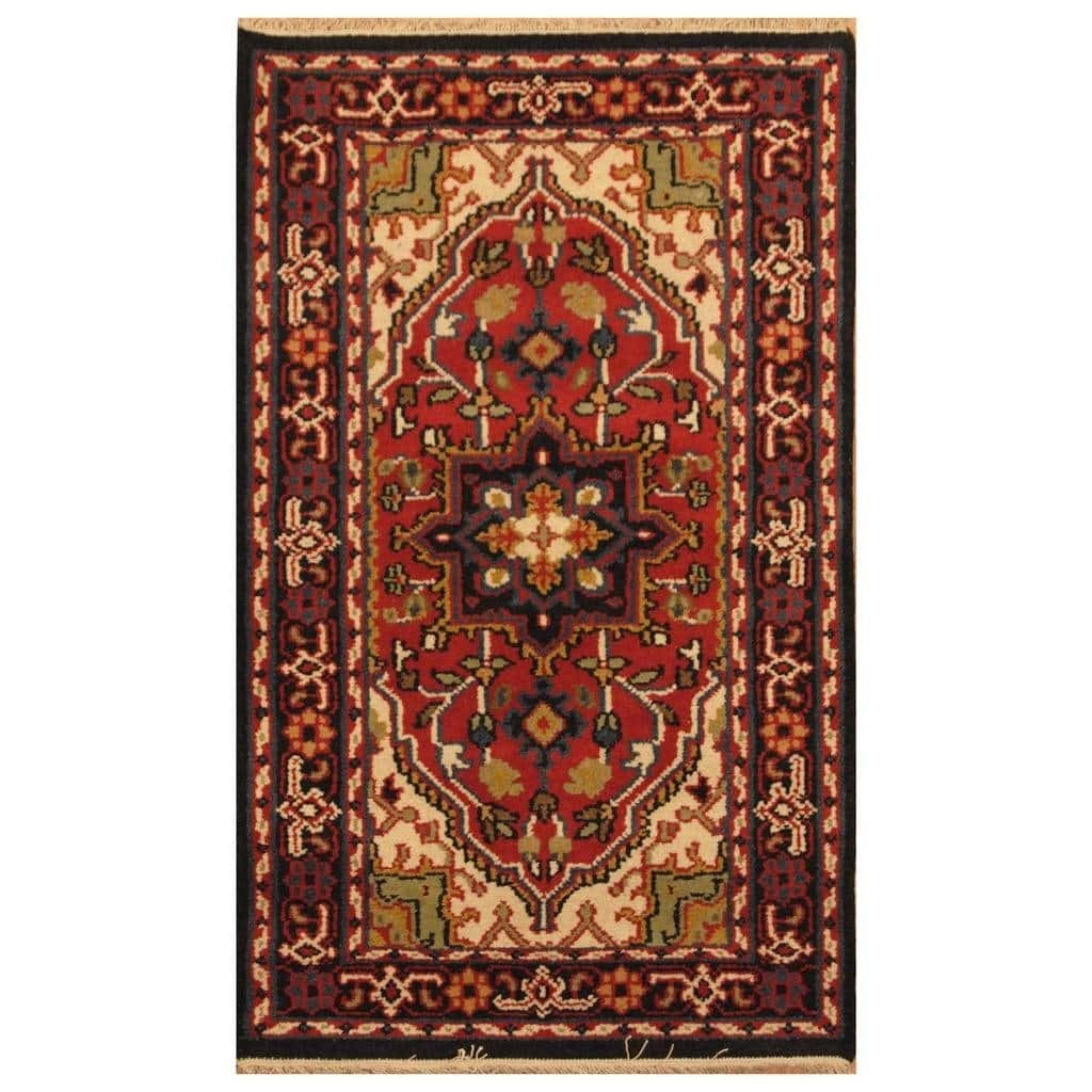 HERAT ORIENTAL Handmade Serapi Wool Rug - 3' x 5'