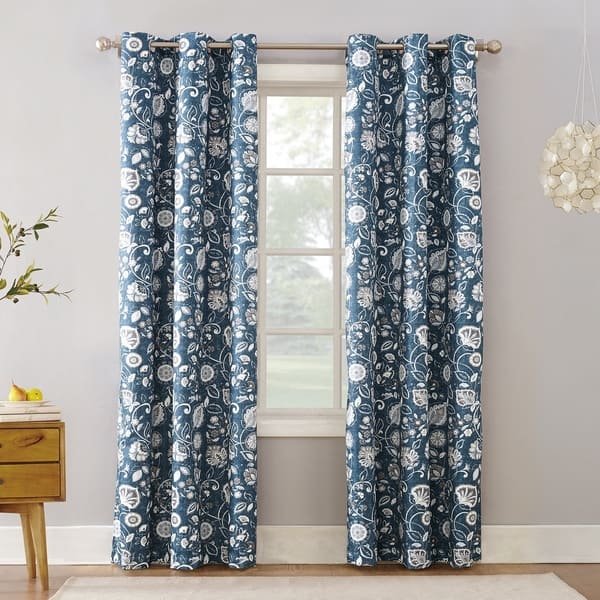 Shop Sun Zero Jorah Botanical Print Thermal Insulated Grommet