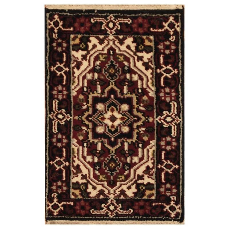 HERAT ORIENTAL Handmade Serapi Wool Rug - 2' x 3'