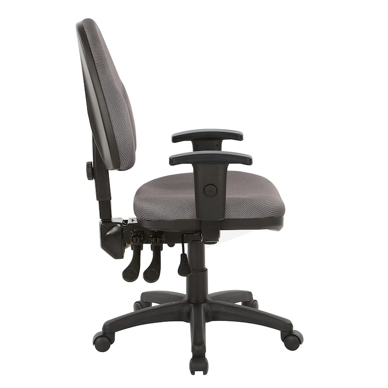 Dual Function Ergonomic Chair with Adjustable Back Height