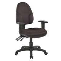 Grey Waiting Room Chair 22.75 x 25 x 32.75 : WD383-K1__ - Work Smart by Office  Star Products