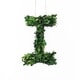 preview thumbnail 25 of 38, Modern Home 12-in. Boxwood Monogram Wreath Letters i