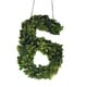 preview thumbnail 12 of 38, Modern Home 12-in. Boxwood Monogram Wreath Letters 6